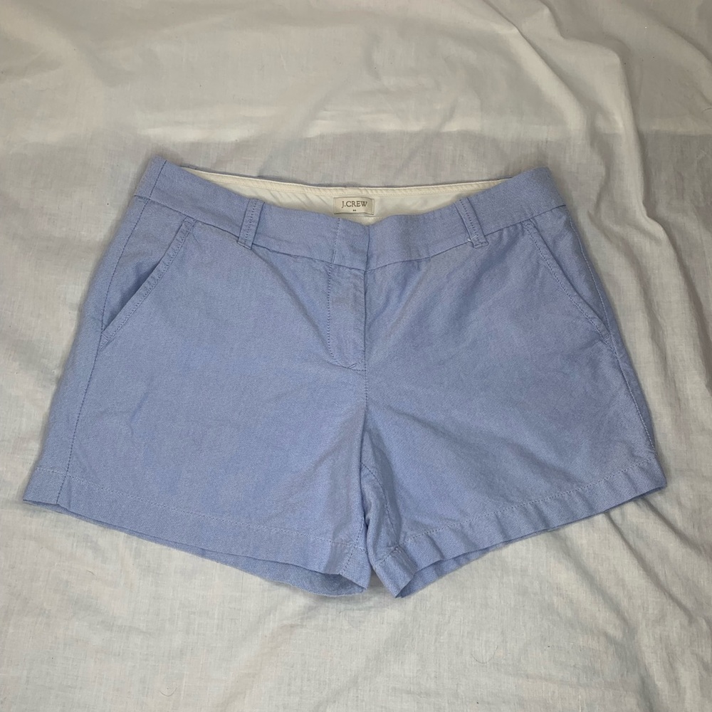 J. Crew Factory Oxford shorts women’s size6 front and back pockets